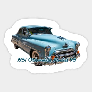 1951 Oldsmobile Rocket 98 Holiday Sedan Sticker